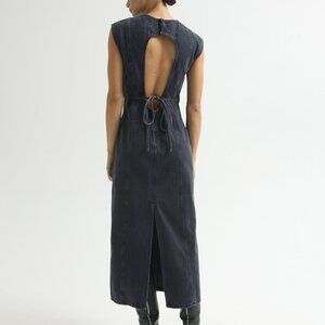 Dala The Open Back Column dress